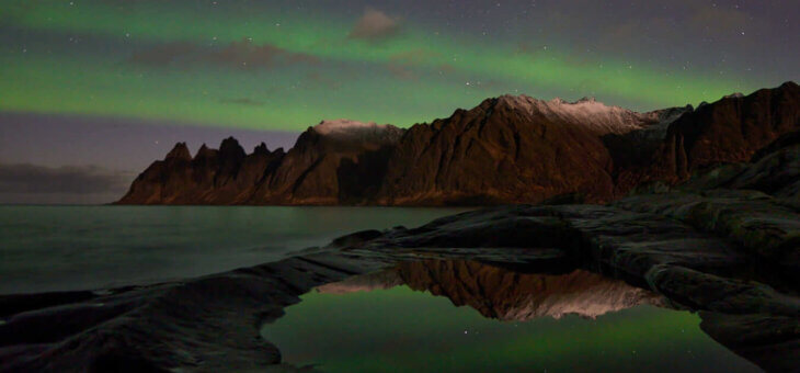 Nit i dia al límit del cercle polar: Tromsø i Senja